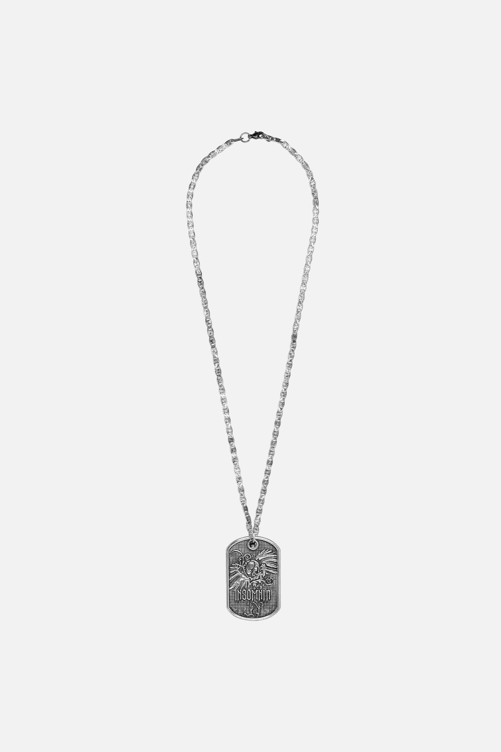 Wings Dog Tag Necklace