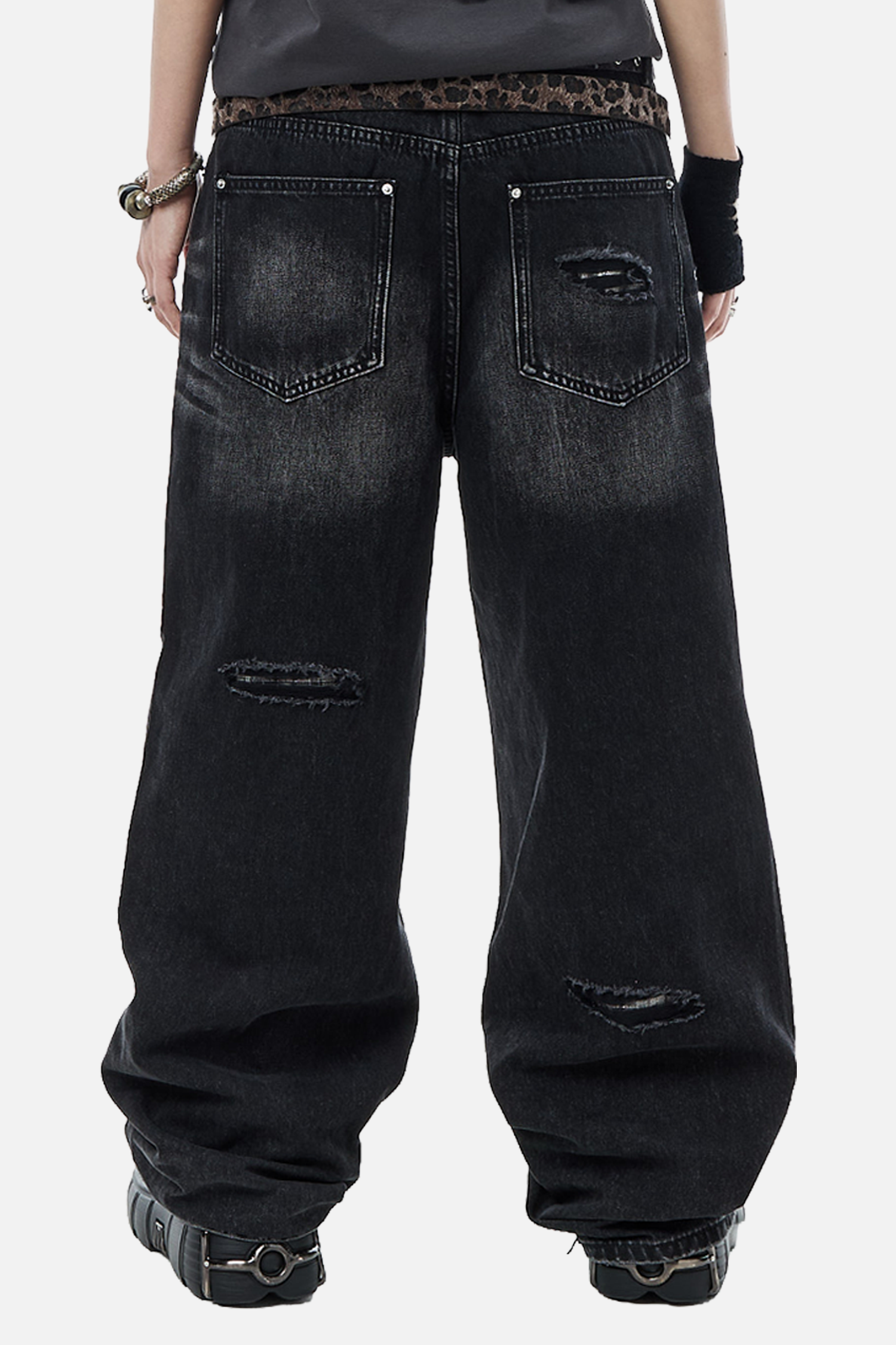 Plaid Patch Outlaw Denim