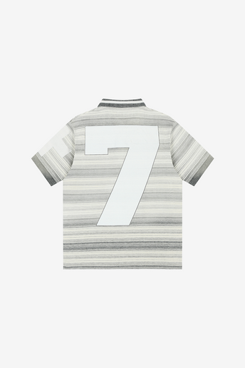 Striped Crest Polo