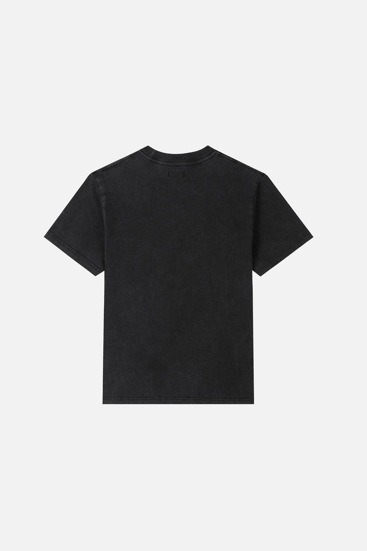Black Pyramid Stud Cropped Tee