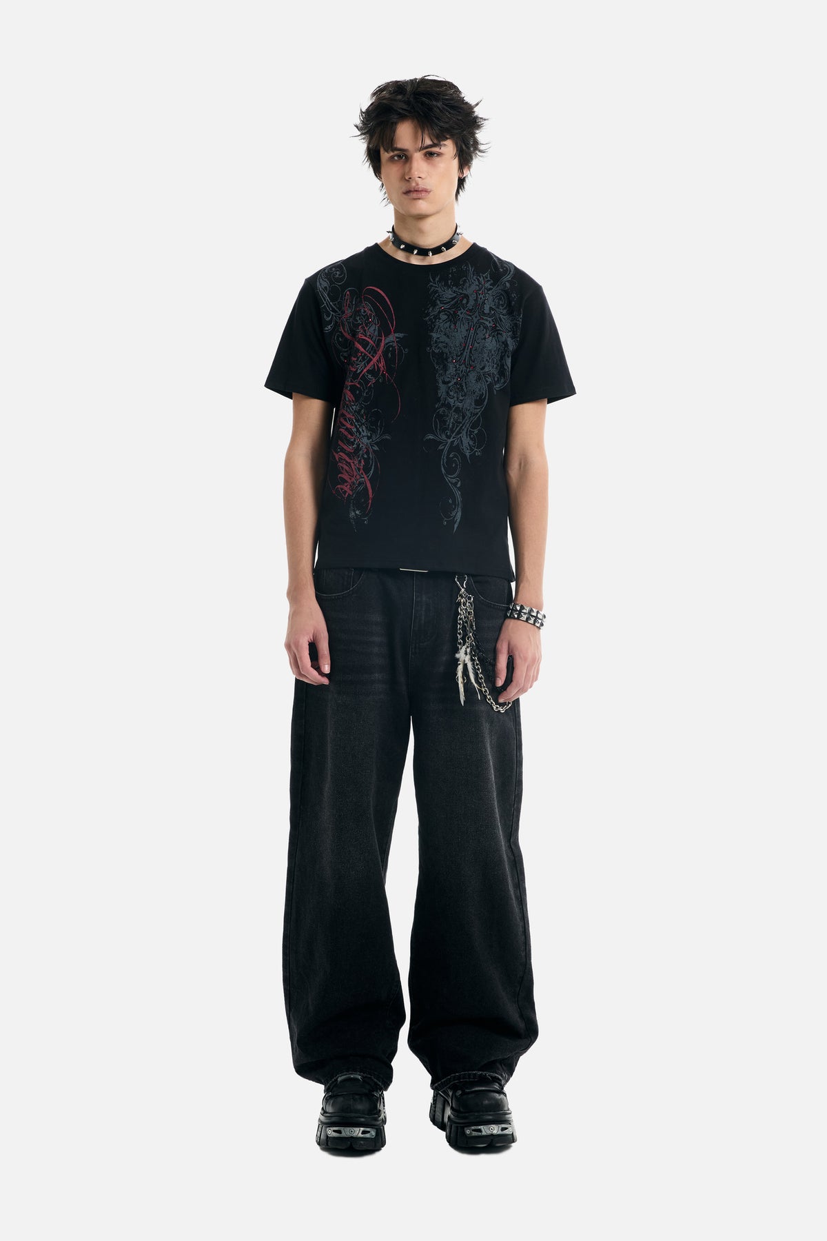 Black Scripture Eclipse Tee