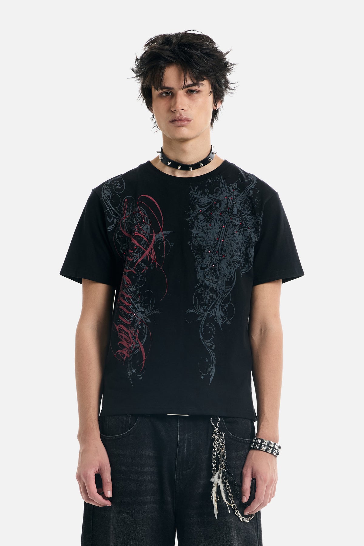 Black Scripture Eclipse Tee
