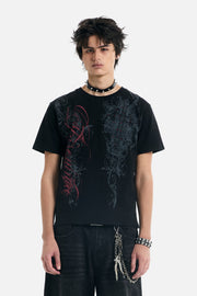 Black Scripture Eclipse Tee