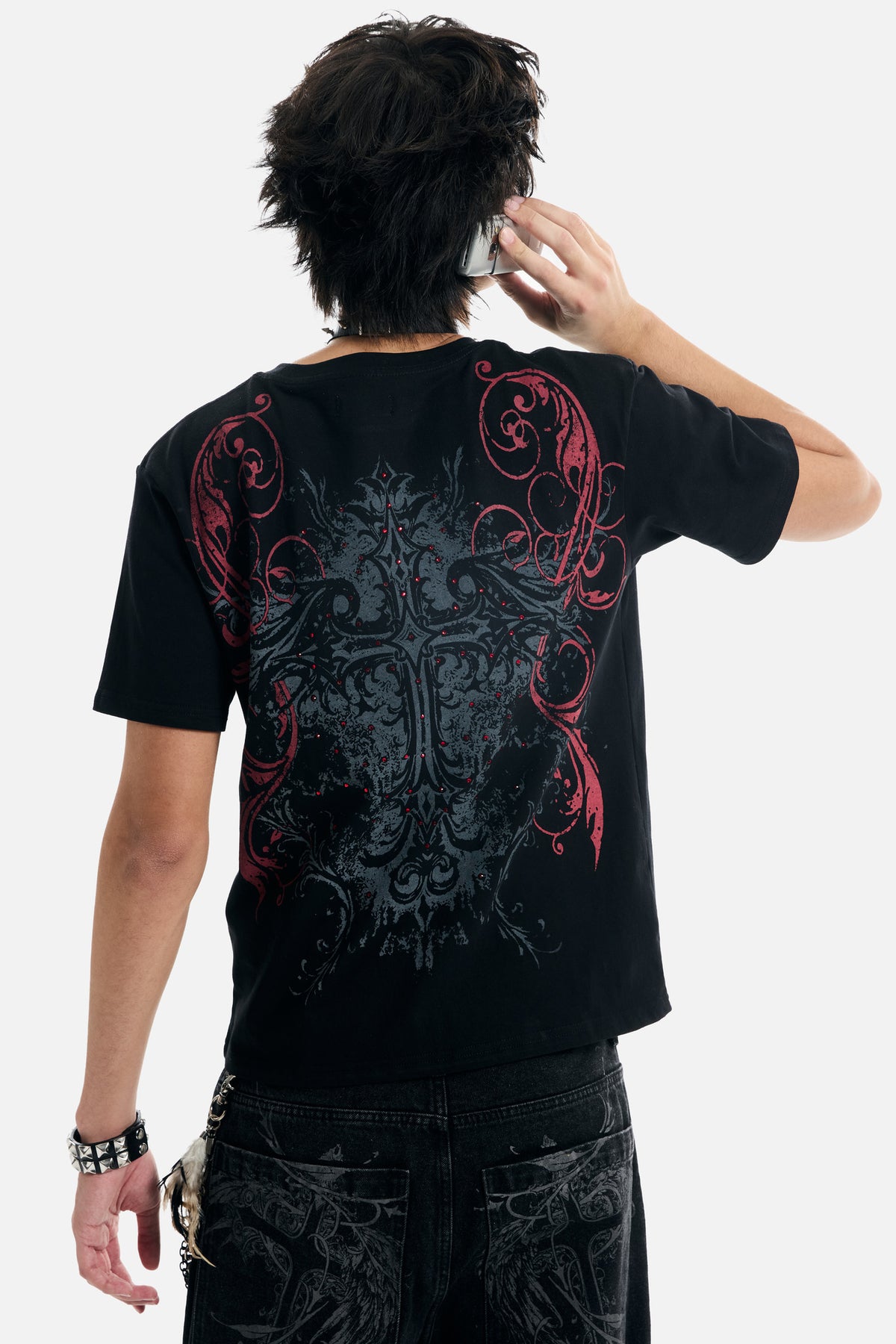 Black Scripture Eclipse Tee