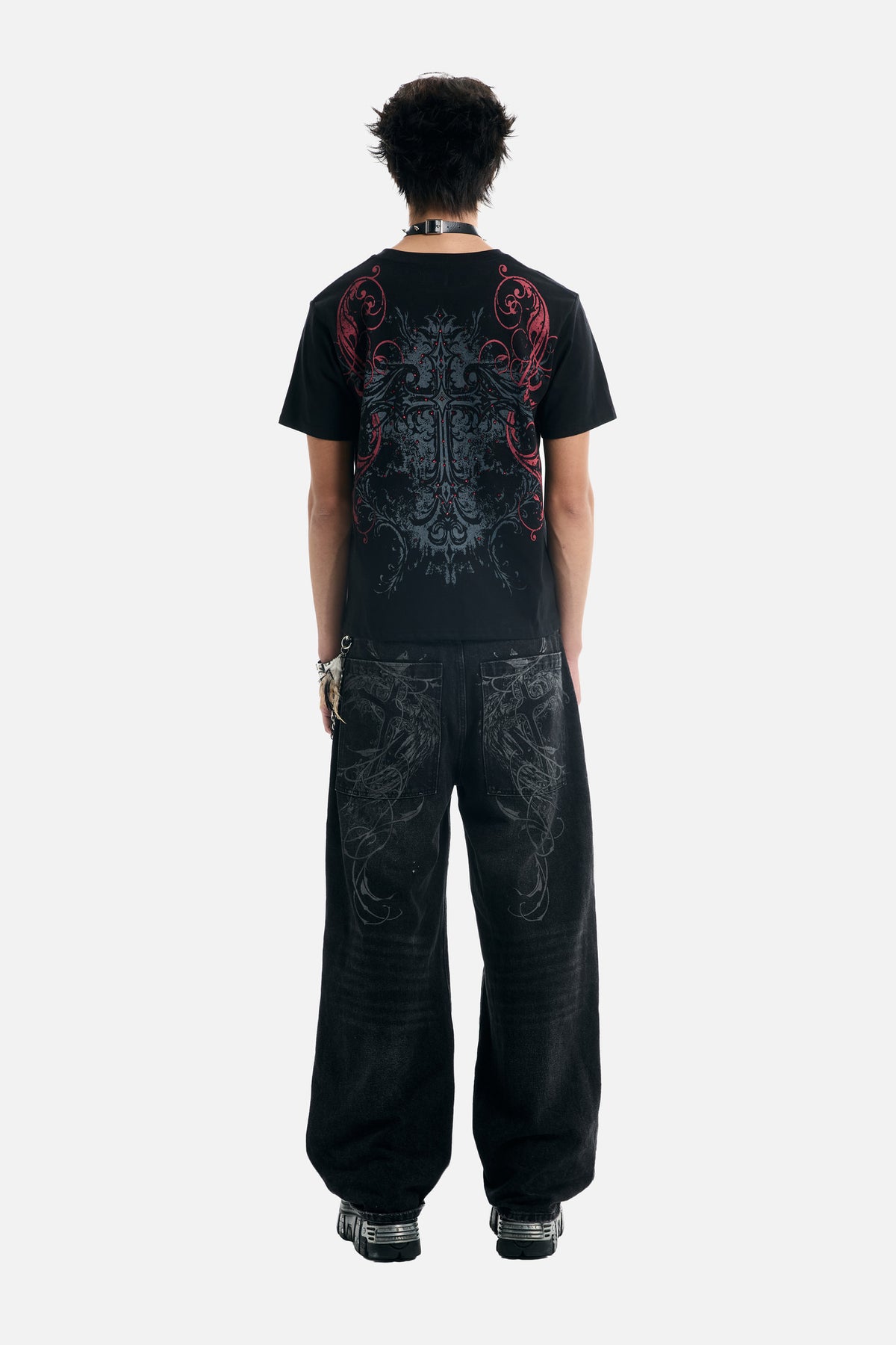 Black Scripture Eclipse Tee