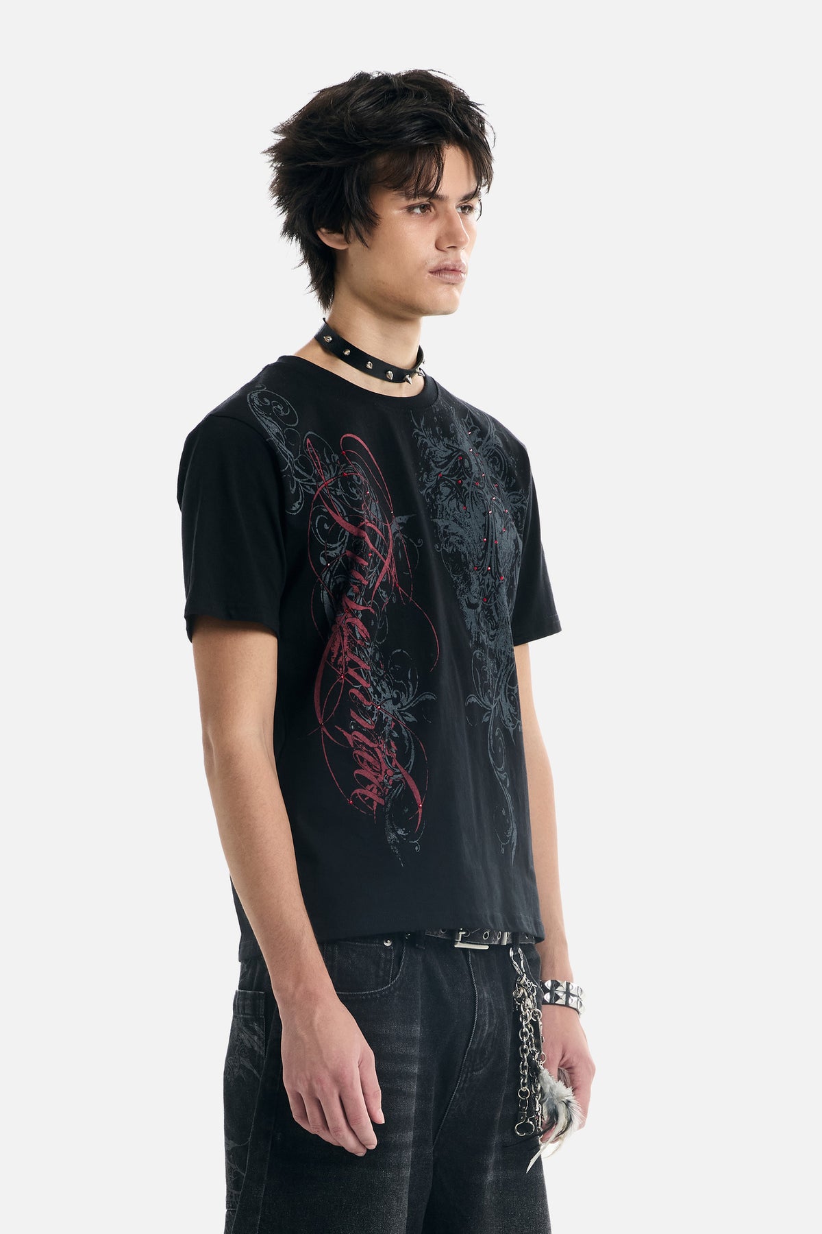 Black Scripture Eclipse Tee