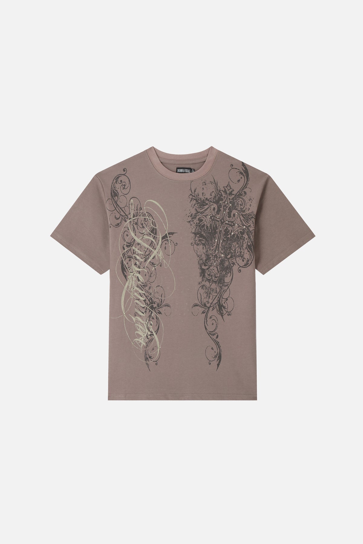Brown Scripture Eclipse Tee