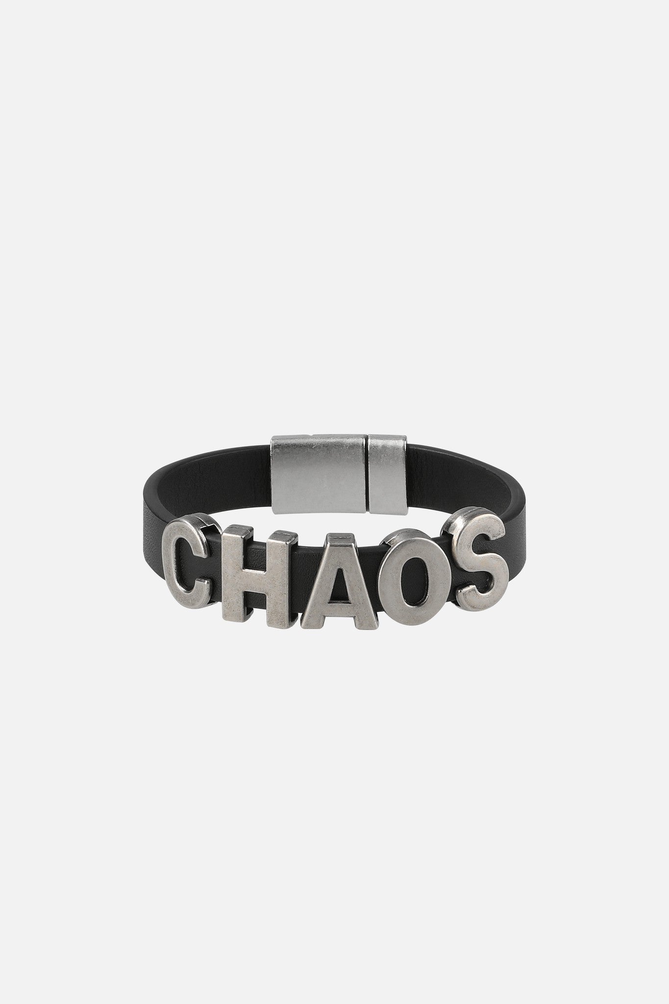 CHAOS Faux Leather Bracelet