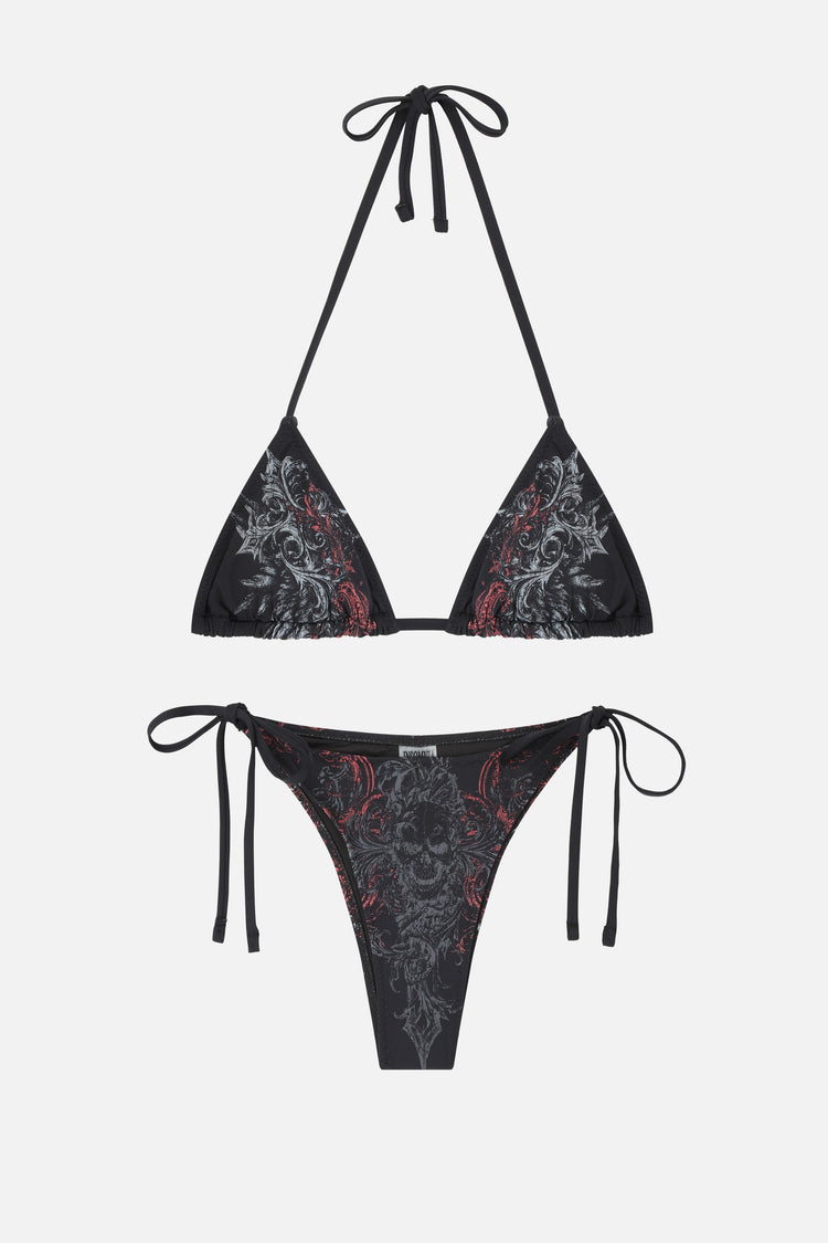 Crux Bikini Top and matching bottom shown together