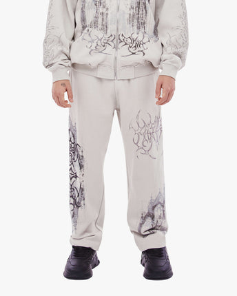 Gray Cathedral Sweatpants
