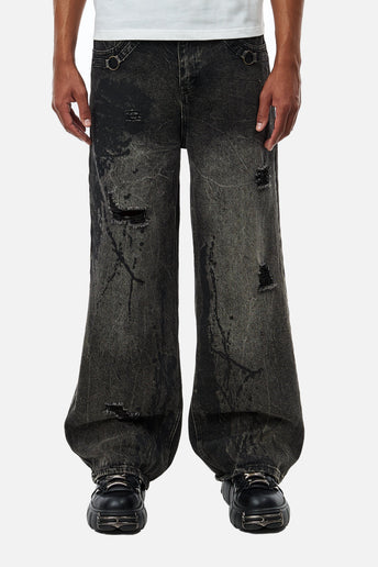 Splatter Outlaw Denim