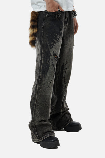 Splatter Outlaw Denim