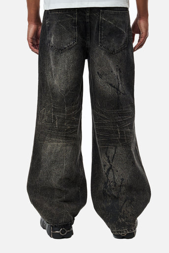 Splatter Outlaw Denim