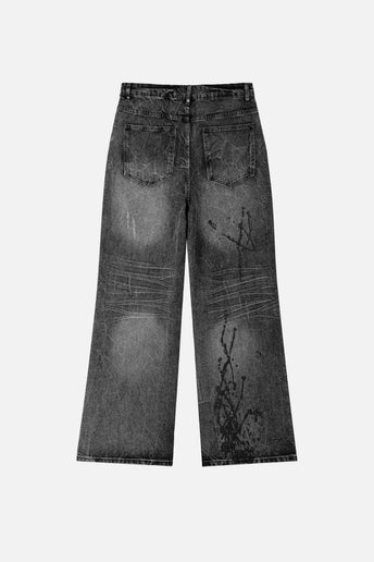 Splatter Outlaw Denim
