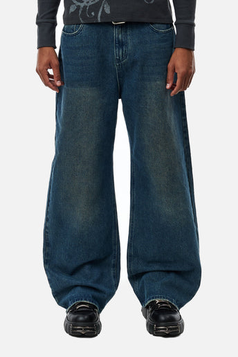 Washed Blue Outlaw Denim