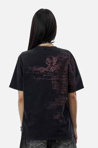 Black Messages Tee