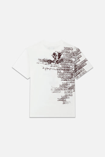 White Messages Tee