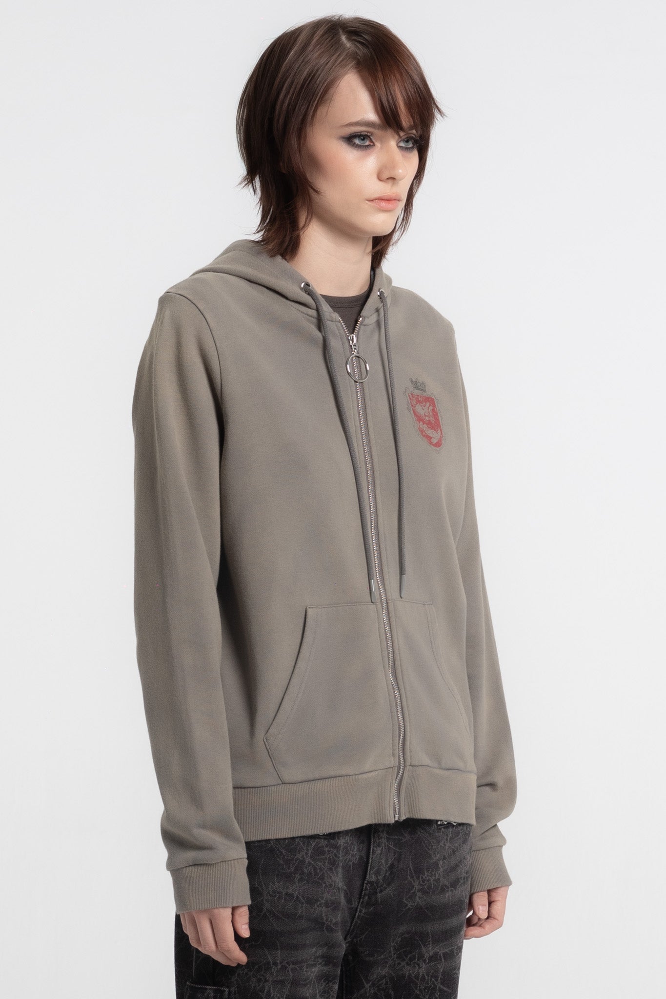Crest Slim Zip Hoodie