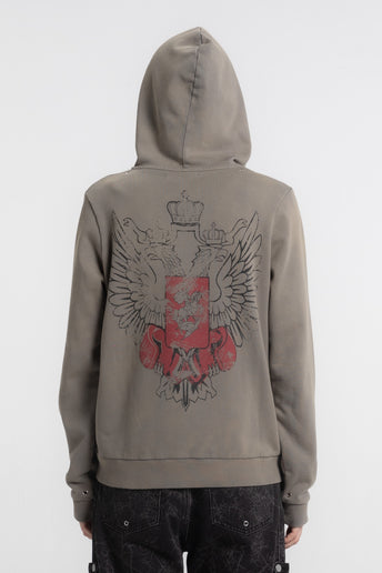 Crest Slim Zip Hoodie