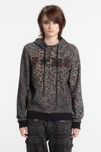 FAME Slim Zip Hoodie