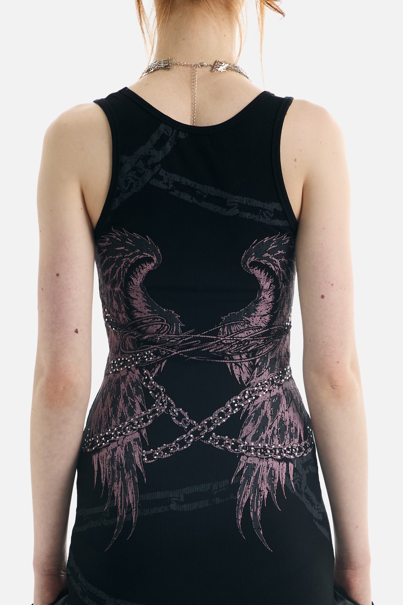 Rhinestone Chains Dress - ecom