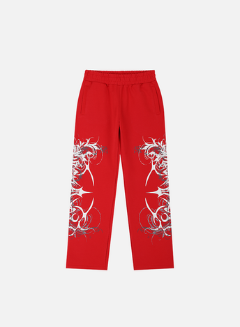 Red Eclipse Sweatpants