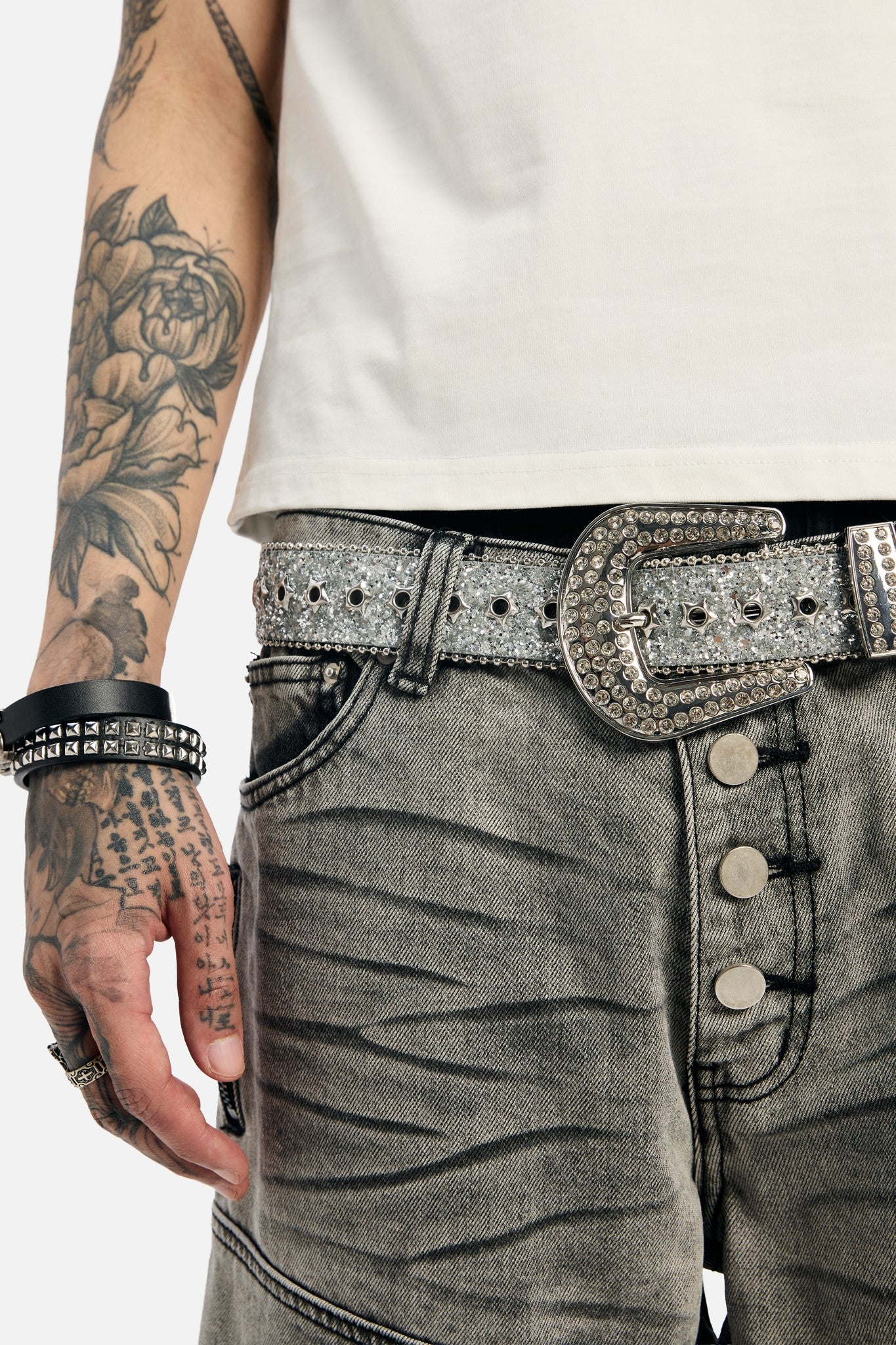 Rhinestone Frontier Belt