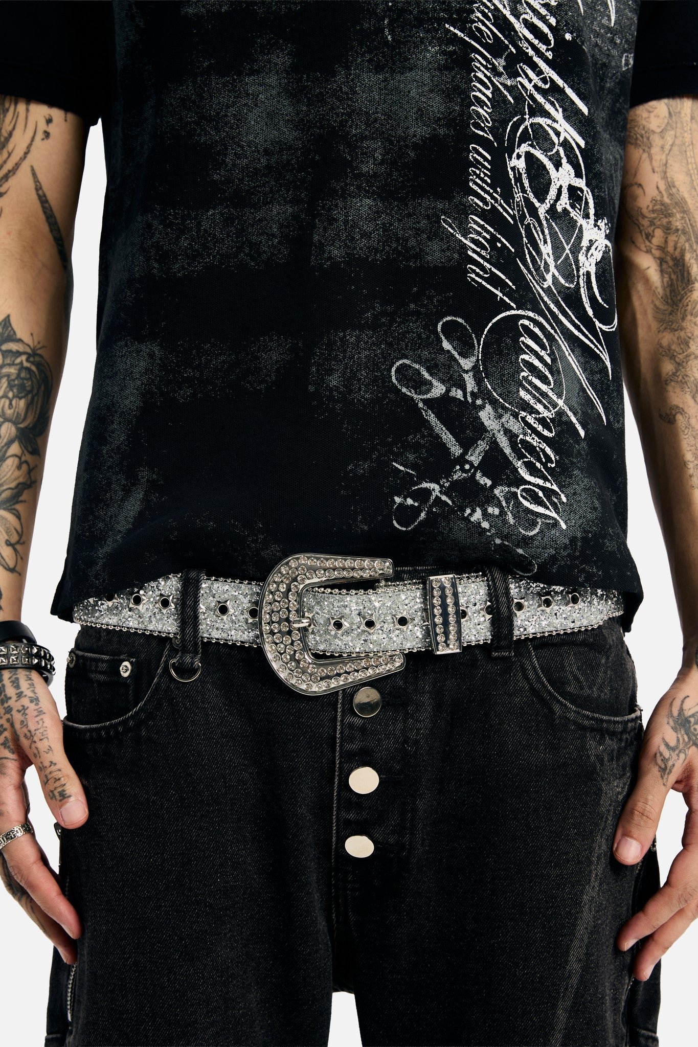 Rhinestone Frontier Belt