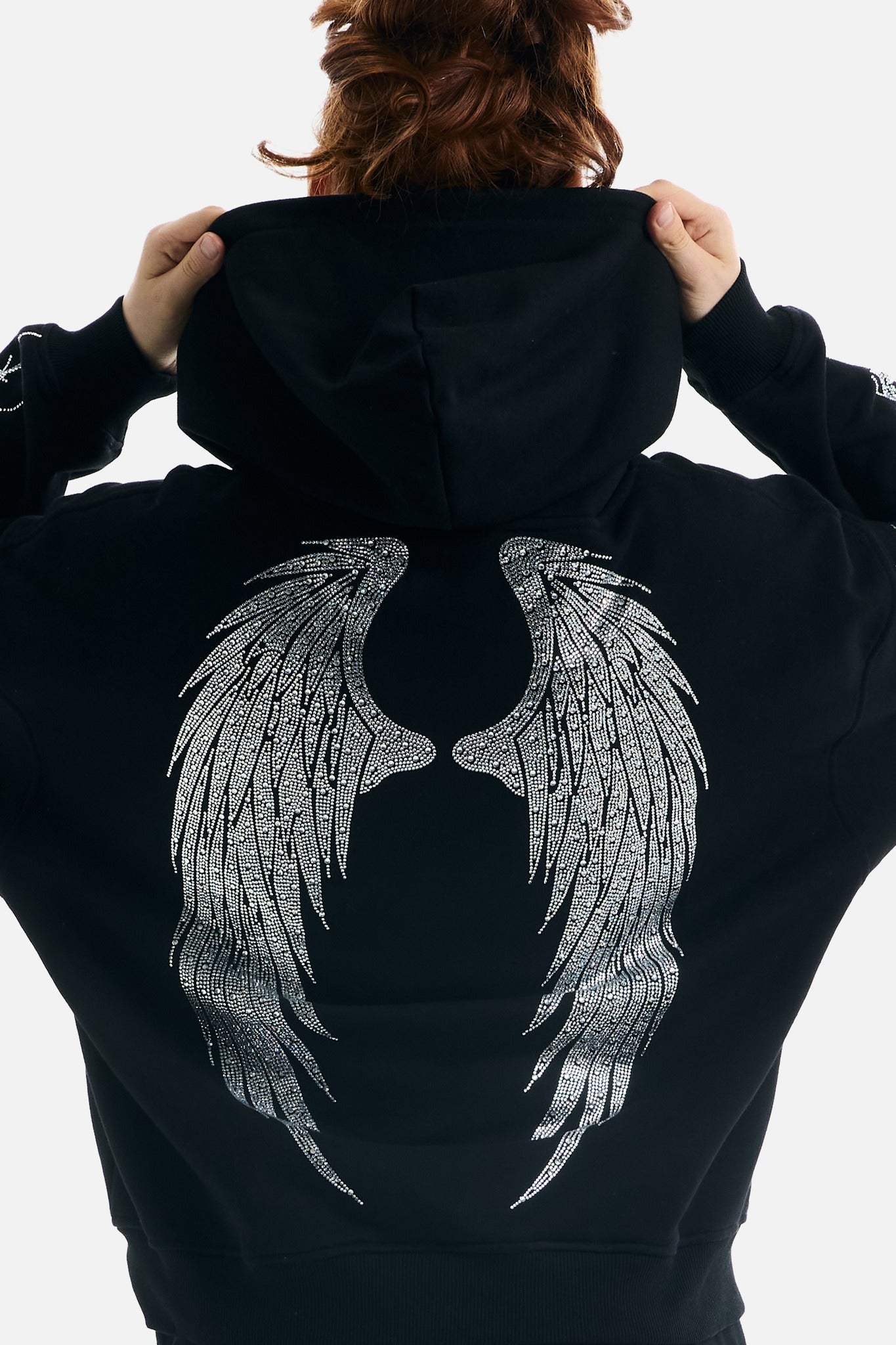 Thorns Rhinestone Hoodie - ecom