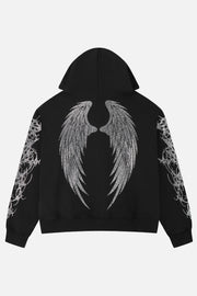 Thorns Rhinestone Hoodie