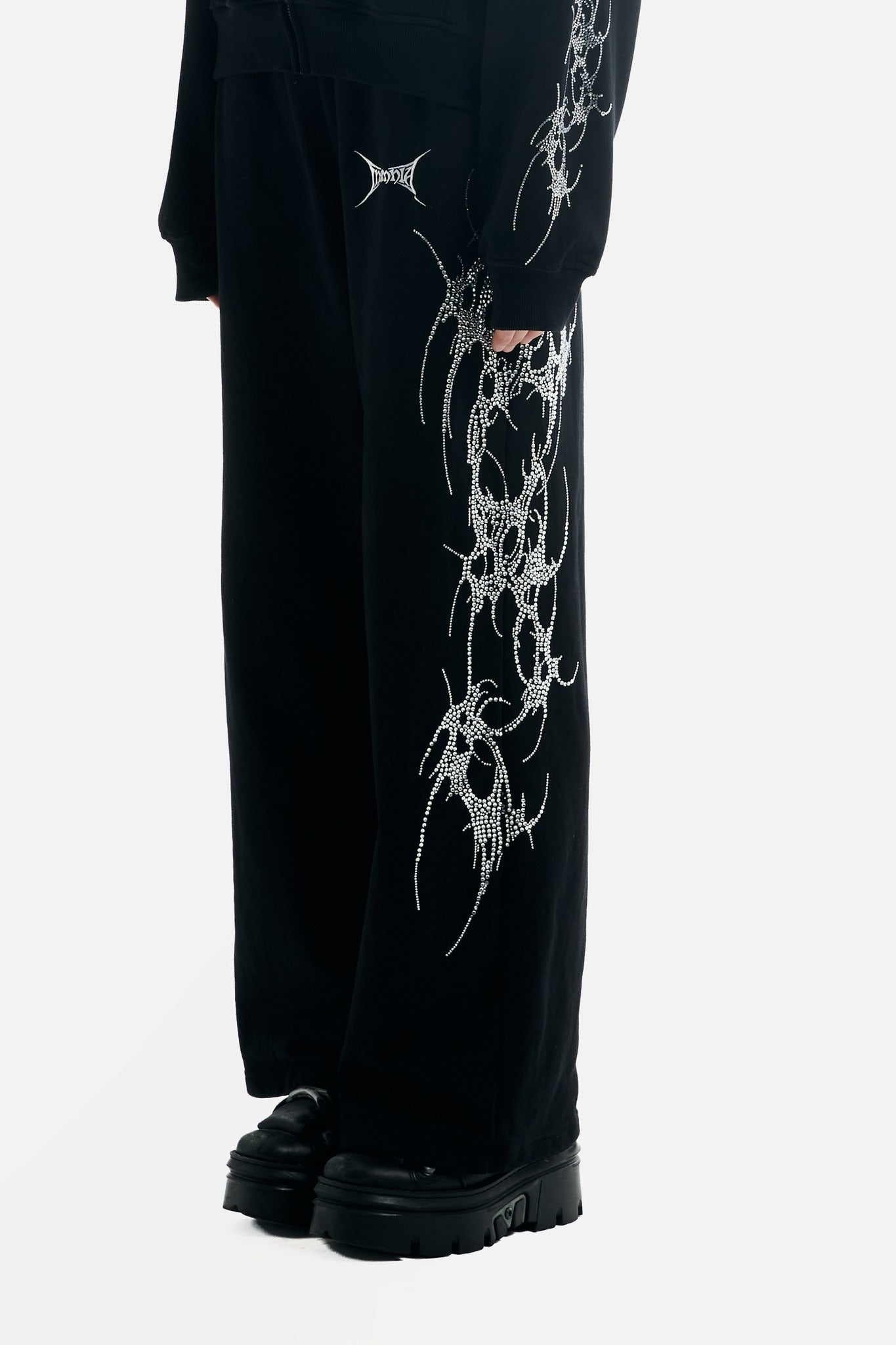 Thorns Rhinestone Sweatpants - ecom