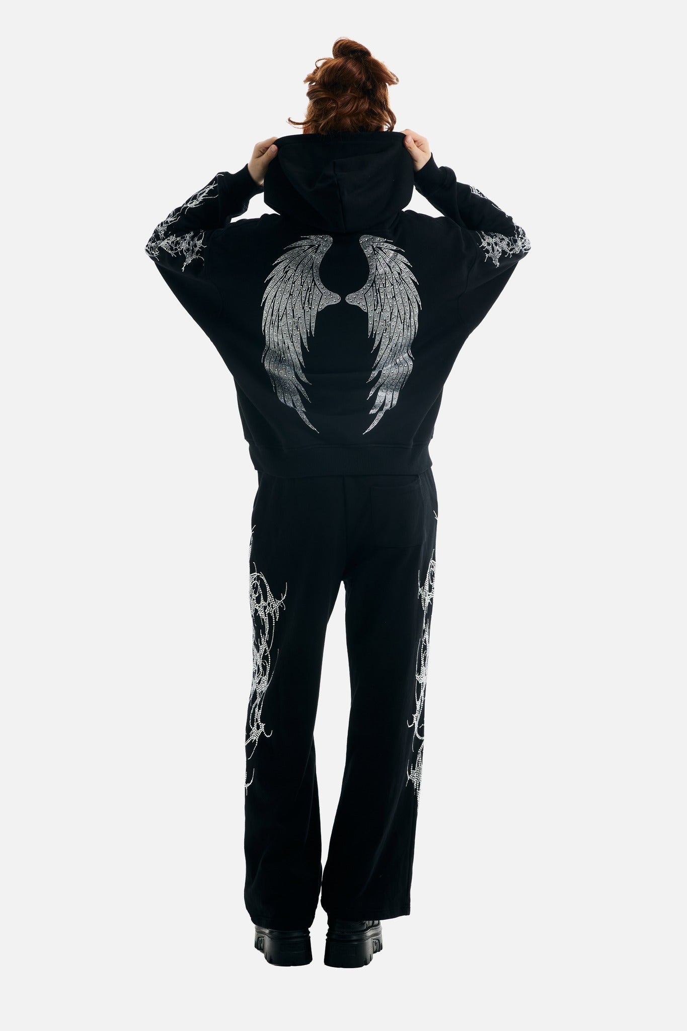 Thorns Rhinestone Sweatpants - ecom