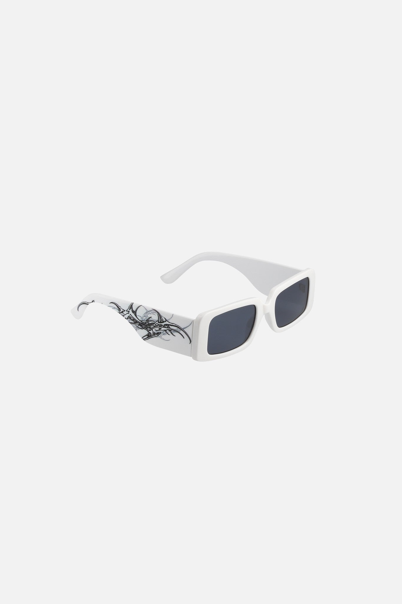 White Thorns Metal Sunglasses