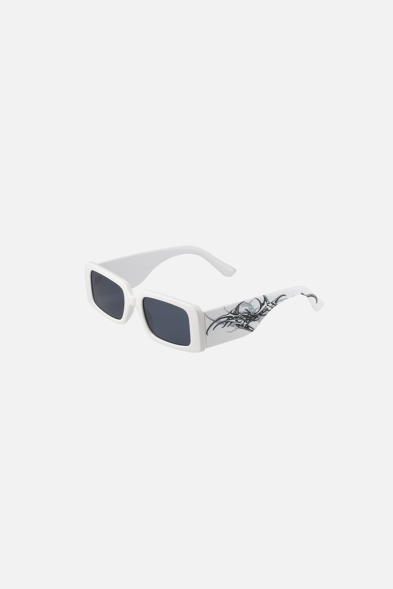 White Thorns Metal Sunglasses